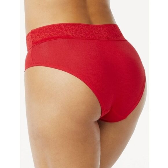 WOMEN'S LACE & Modal Hipster & Boyshort Underwear Panties 2, 3-Packs L - Picture 5 of 9